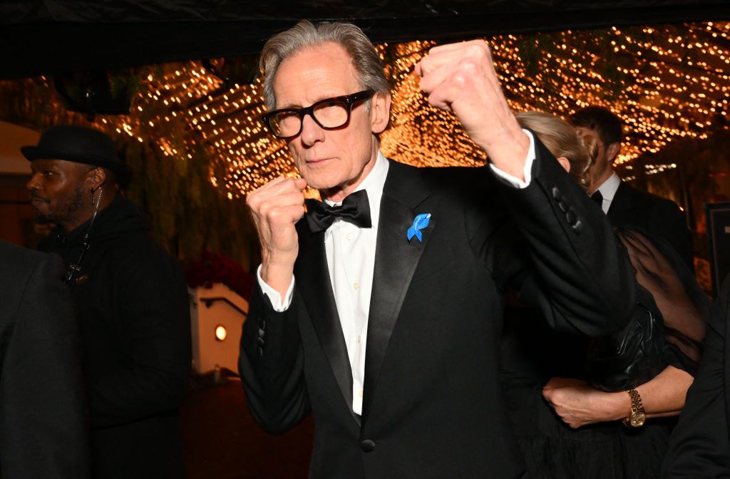 English actor Bill Nighy attends the 95th Annual Academy Awards Governors Ball in Hollywood, California on March 12, 2023. (Photo by ANGELA WEISS / AFP) (Photo by ANGELA WEISS/AFP via Getty Images)