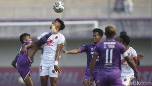 9 Kartu Kuning dan 1 Kartu Merah Warnai Laga Persita vs PSM