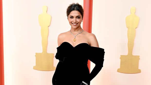 Deepika Padukone at the 95th Annual Academy Awards held at Ovation Hollywood on March 12, 2023 in Los Angeles, California. (Photo by Gilbert Flores/Variety via Getty Images)