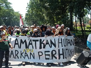 Ranca Upas Dirusak Motor Trail, Perhutani Didemo, Diminta Bubar!