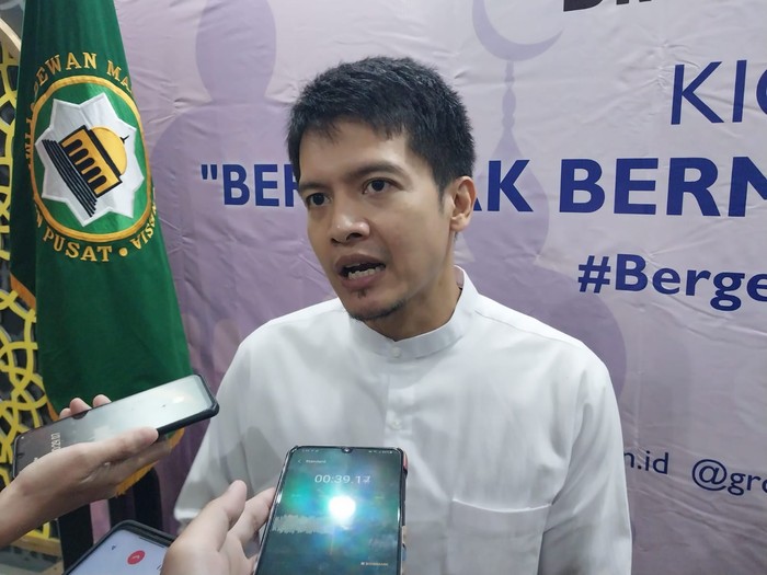 Dimas Seto dalam acara Kick Off Bergerak Bermakna Bersama 2000 Masjid Indonesia