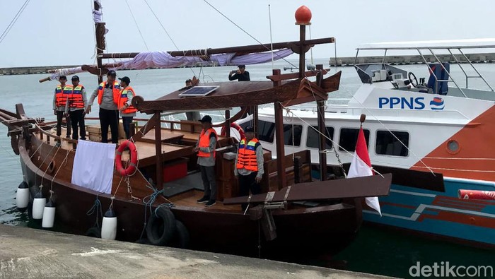 Dua Kapal Kayu Karya Siswa SMK dan Mahasiswa Diresmikan Kemendikbudristek