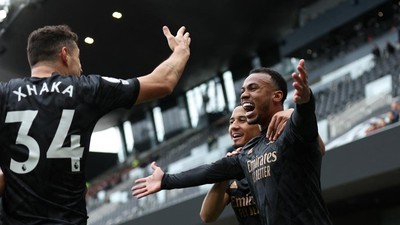 Gasak Fulham, Arsenal Kokoh Puncaki Klasemen Liga Inggris