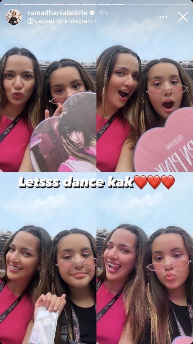 Tak hanya Ayu, penampilan Nia Ramadhani dan Mikhayla juga terlihat seperti kakak dan adik. Meski sudah memiliki 3 orang anak namun penampilan Nia memang masih terlihat seperti ABG. Tak hanya langsing, gayanya pun masih tampak seperti anak muda. Foto: Instagram/@ramadhaniabakrie
