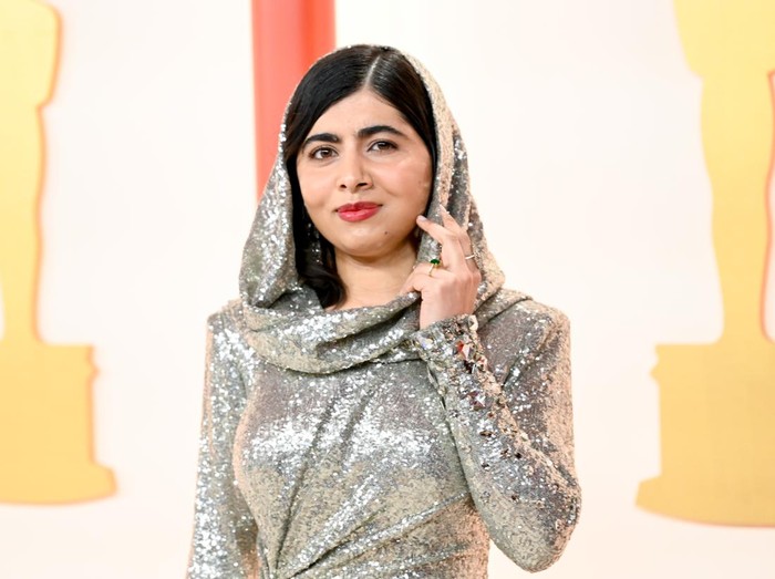 Malala Yousafzai at the 95th Annual Academy Awards held at Ovation Hollywood on March 12, 2023 in Los Angeles, California. (Photo by Gilbert Flores/Variety via Getty Images)