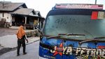 Hujan Abu Merapi Guyur Dusun Trono Magelang