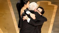 Harrison Ford sudah menjadi sosok yang berpengaruh di hidup Ke Huy Quan. Variety via Getty Images/Rich Polk
