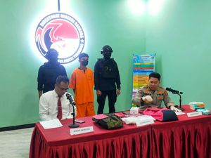 Kurir 1 Kilogram Sabu di Kendari Sulawesi Tenggara Ditangkap Polisi