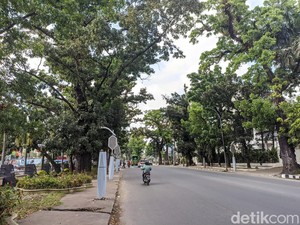 Begini Kondisi Proyek Lampu Jalan yang Belum Tuntas di Medan