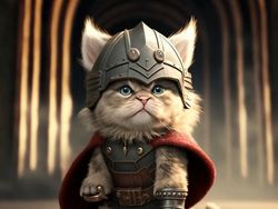 Gemas! Ketika Kucing Jadi Animasi Thor hingga Harry Potter