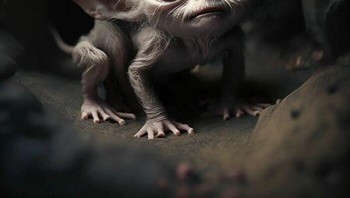 Gollum Kitty. Foto: Boredpanda/Dreams AI