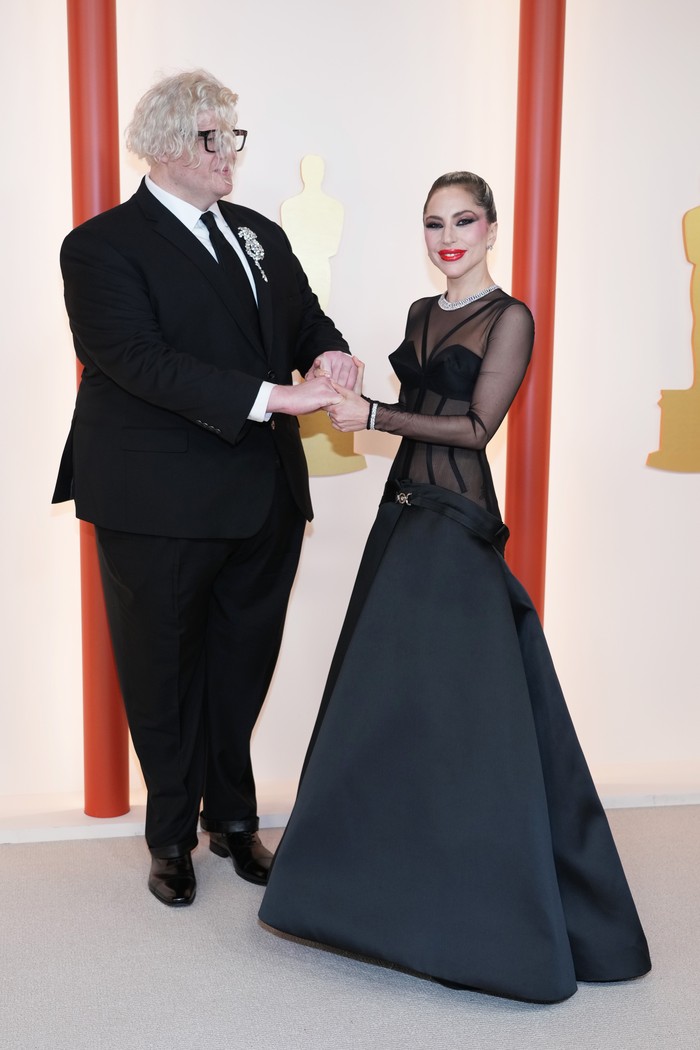 HOLLYWOOD, CALIFORNIA - MARCH 12: Lady Gaga attends the 95th Annual Academy Awards on March 12, 2023 in Hollywood, California. (Photo by Kevin Mazur/Getty Images)