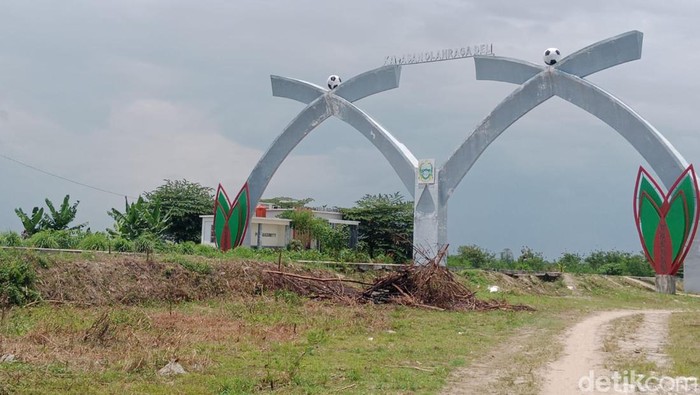 Lokasi tempat pembangunan sport center Lokasi tempat pembangunan sport center