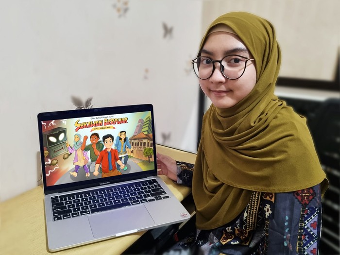 Motion comic melawan cyberbullying karya mahasiswa ITS