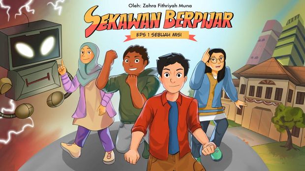 Motion comic melawan cyberbullying karya mahasiswa ITS