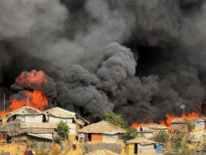 Tim Penyelidik: Kebakaran Kamp Rohingya Direncanakan-Disengaja