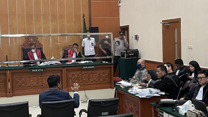 Sidang Irjen Teddy Minahasa (Silvia-detikcom)