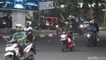 Potret Lalu Lintas Simpang Dago Bandung Saat Jam Pulang Kantor