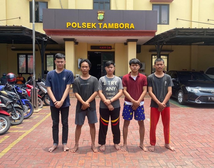 Tersangka pengeroyokan di kawasan Tambora, Jakarta Barat, ditangkap (dok Istimewa)