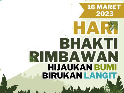 Twibbon Hari Bhakti Rimbawan 2023