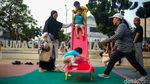 Wisata Murah Meriah, Alun-alun Pamulang Tangsel Diserbu Warga