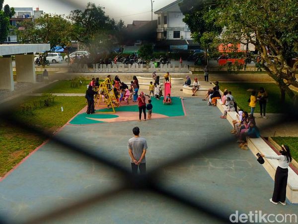 Wisata Murah Meriah, Alun-alun Pamulang Tangsel Diserbu Warga