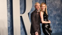 Kini Adam Levine dan Behati sudah kembali hangat dan mesra. Getty Images/Amy Sussman