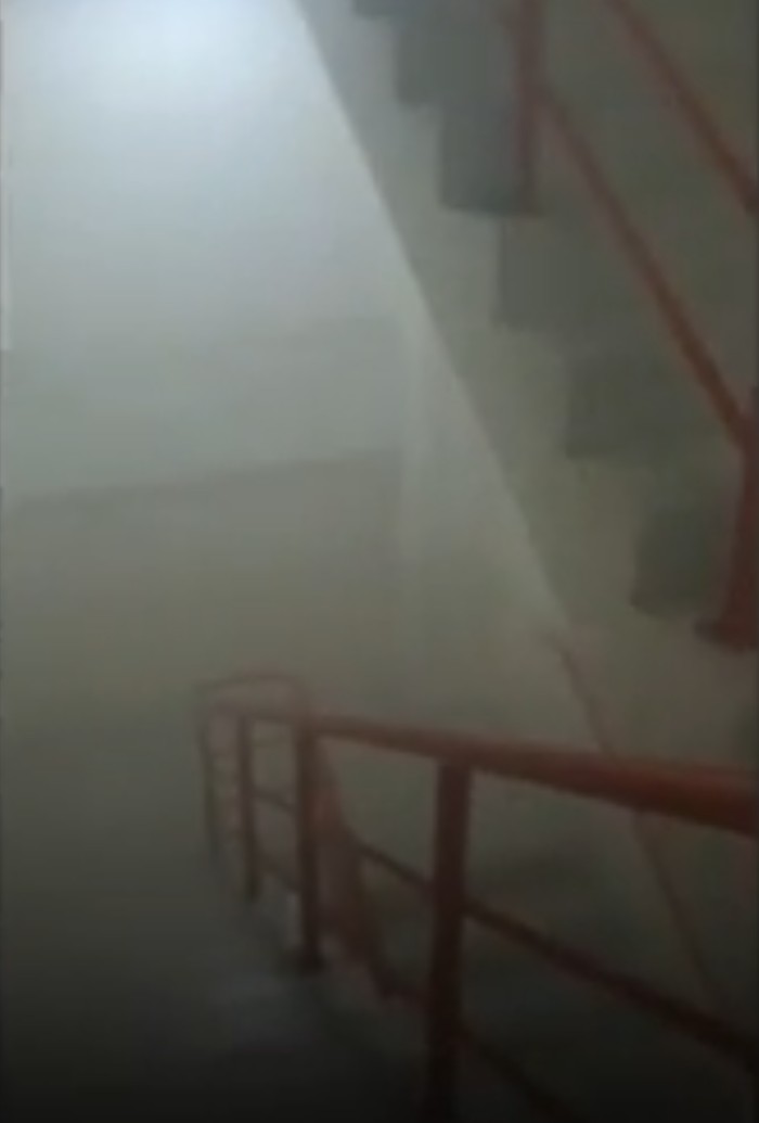 Alarm kebakaran di RSUD Budhi Asih di Jaktim sempat berbunyi. Kondisi itu terjadi akibat korsleting pada panel kontrol alarm kebakaran. (dok Damkar Jaktim)