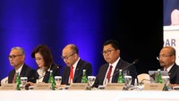 Dalam rapat ini diumumkan pembagian dividen kepada para pemegang saham Rp 24,7 triliun atau 60% dari laba bersih perseroan secara konsolidasi tahun 2022.