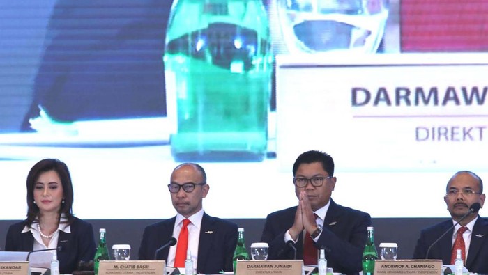 PT Bank Mandiri Tbk telah gelar RUPST. Dalam rapat ini diumumkan pembagian dividen kepada para pemegang saham Rp 24,7 triliun.