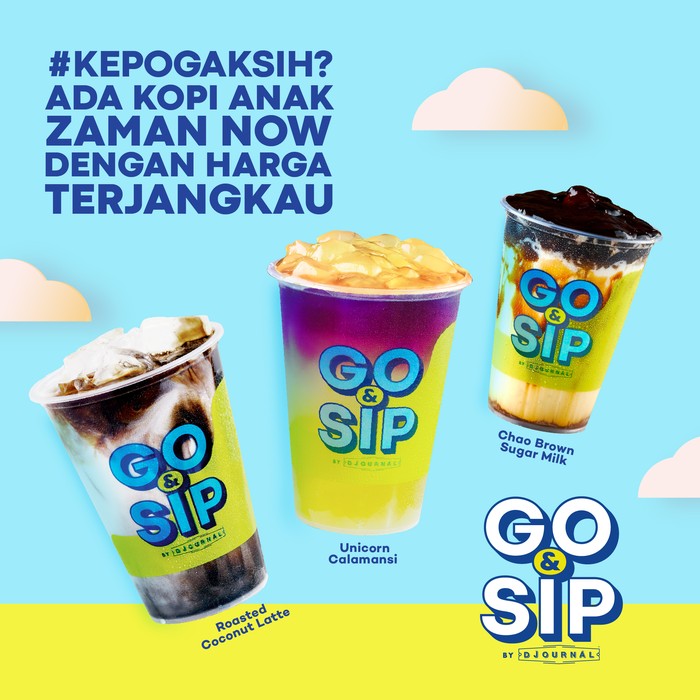 Brand artisanal Djournal Coffee meluncurkan GO&SIP by Djournal untuk menyasar kelompok Gen Z dan Milenial.