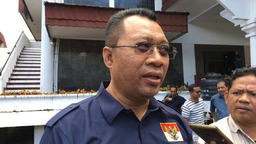 Gubernur NTB Zulkieflimansyah di Mataram, Selasa (14/3/2023). Zulkieflimansyah akan menunjuk Plt Kadis ESDM setelah Zainal Abidin ditetapkan sebagai tersangka dugaan korupsi tambang pasir besi oleh Kejati NTB.