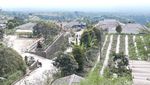 Foto Jejak Hujan Abu Vulkanik Gunung Merapi di Lereng Boyolali