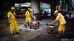 Jalan Rusak di Depan PIM Jaksel Mulai Ditambal, Begini Prosesnya