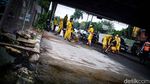 Jalan Rusak di Depan PIM Jaksel Mulai Ditambal, Begini Prosesnya