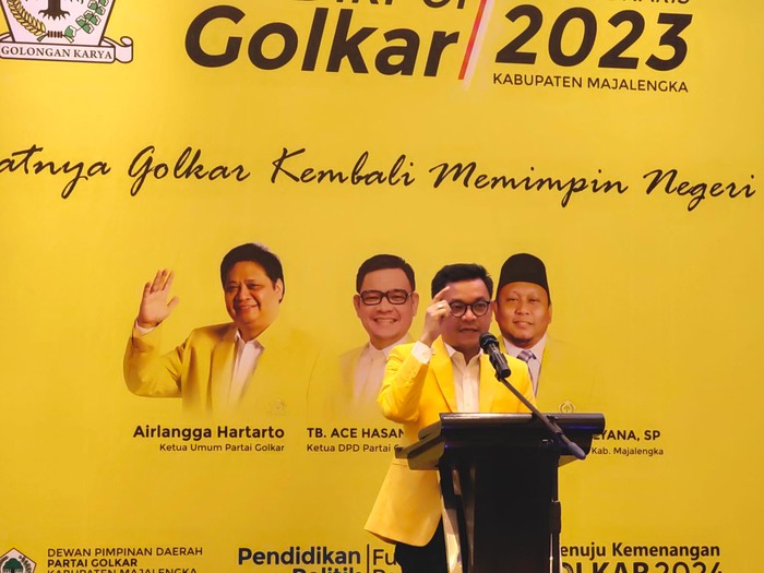 Ketua DPD Golkar Provinsi Jawa Barat, Tubagus Ace Hasan Syadzily
