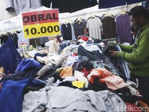 Asosiasi Catat 150 Ribu Ton Pakaian Bekas Serbu Pasar RI, Bikin Rugi UKM