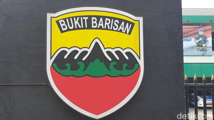 Logo Kodam I/BB (Goklas Wisely/detikSumut)