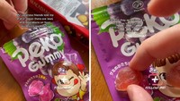 Bukan hanya bentuknya, jelly kemasan ini sangat mementingkan kepuasan pelanggan. Ukuran asli jellynya sama besar dengan gambar pada kemasannya. Foto: Bored Panda