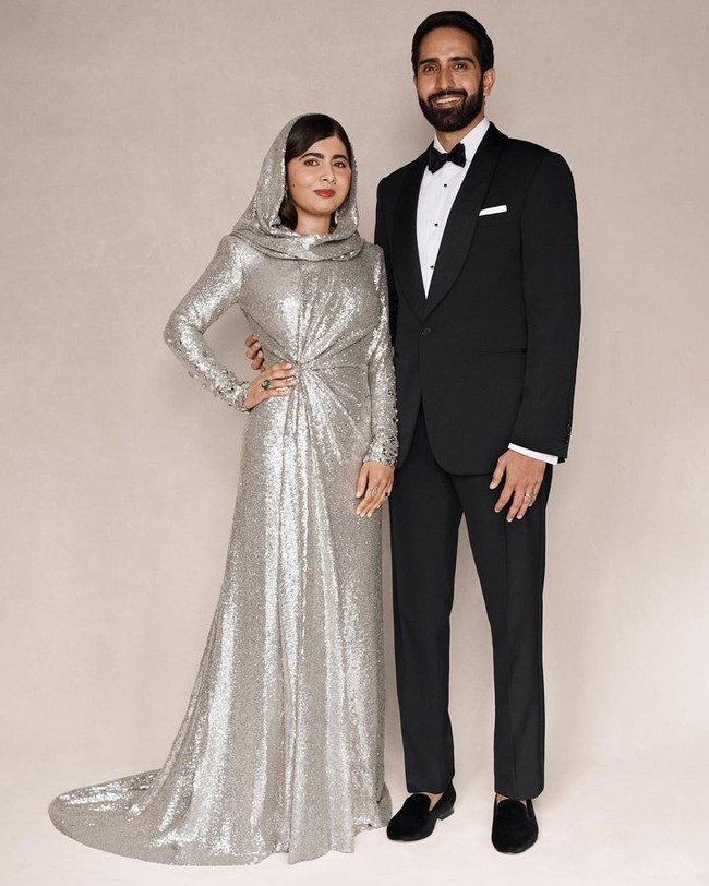Dalam acara tersebut, Malala terlihat cantik dengan gaun custom keluaran Ralph Lauren. Foto: Instagram @ralphlauren