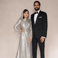 Dalam acara tersebut, Malala terlihat cantik dengan gaun custom keluaran Ralph Lauren. Foto: Instagram @ralphlauren