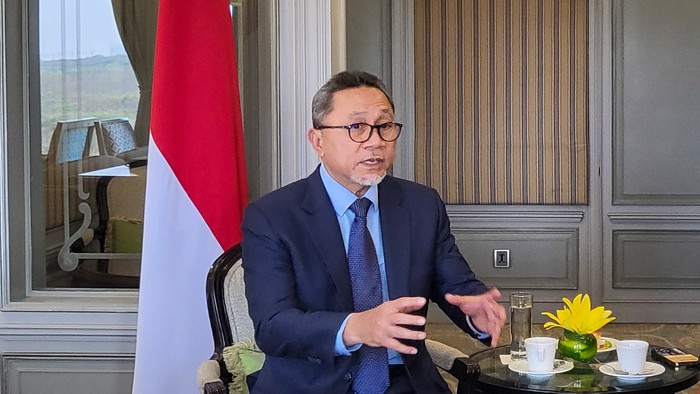 Menteri Perdagangan Zulkifli Hasan di India