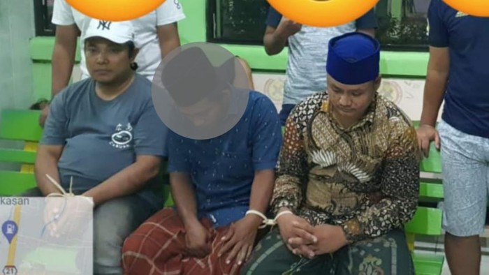Oknum pegiat LSM yang ditangkap karena diduga mengedarkan narkoba