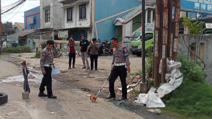 Oleh TKP kecelakaan di Bogor