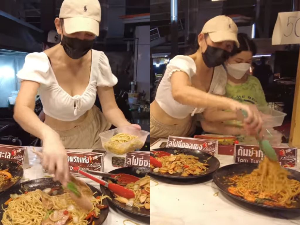 Viral 5 Wanita Seksi Di Thailand Ini Jualan Jus Buah Hingga Nasi Ayam