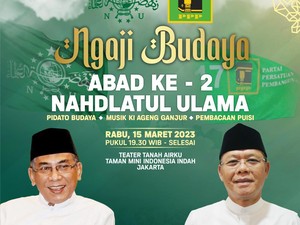 Sambut Abad Ke-2 NU, PPP Gelar Acara Ngaji Budaya di TMII