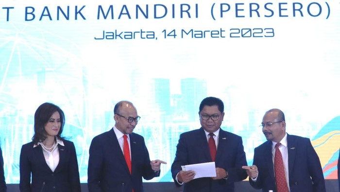 RUPST Bank Mandiri Selasa (14/3/2023).