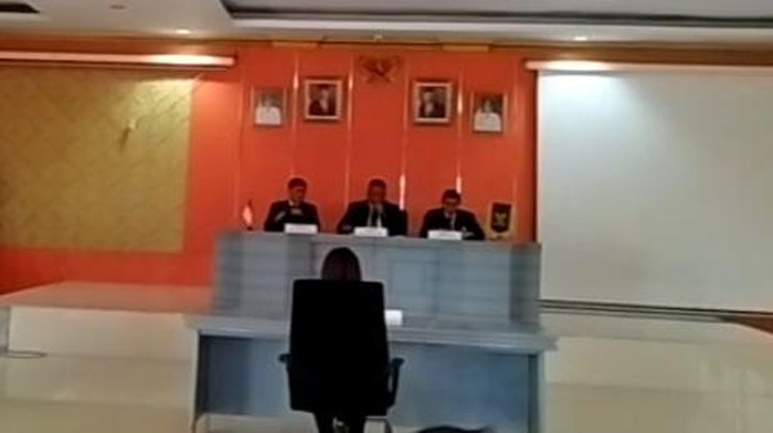 Sidang Majelis Kehormatan Disiplin Kedokteran Indonesia (MKDKI), memberikan sanksi disiplin terhadap dokter di Rumah Sakit Budi Mulia Bitung, Sulawesi Utara (Sulut), bernama dr Tassya Fransisc.