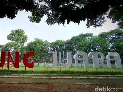 Wajah Muram Taman Persib Bandung