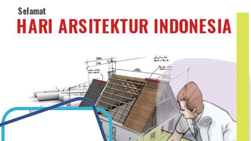 Twibbon Hari Arsitektur Indonesia 2023